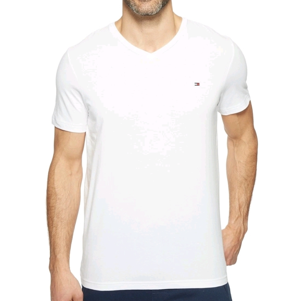 Tommy Hilfiger Classic White Short Sleeve Tee